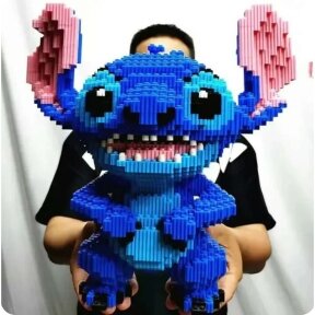 3D "Stitch" konstruktorius iš kaladėlių (3947 detalių) 3D "Stitch" konstruktorius iš kaladėlių (3947 detalių)