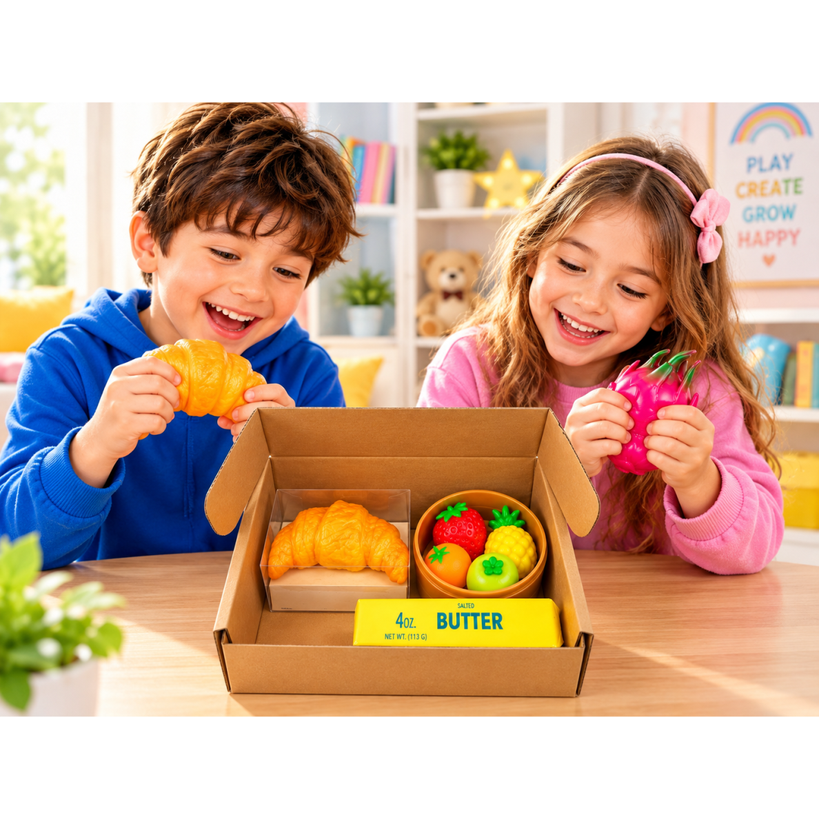 Didelis Squishy sensorinių žaislų rinkinys – 7 žaisliukai, pasirinkimas iš 4 variantų 1 Didelis Squishy sensorinių žaislų rinkinys – 7 žaisliukai, pasirinkimas iš 4 variantų 1
