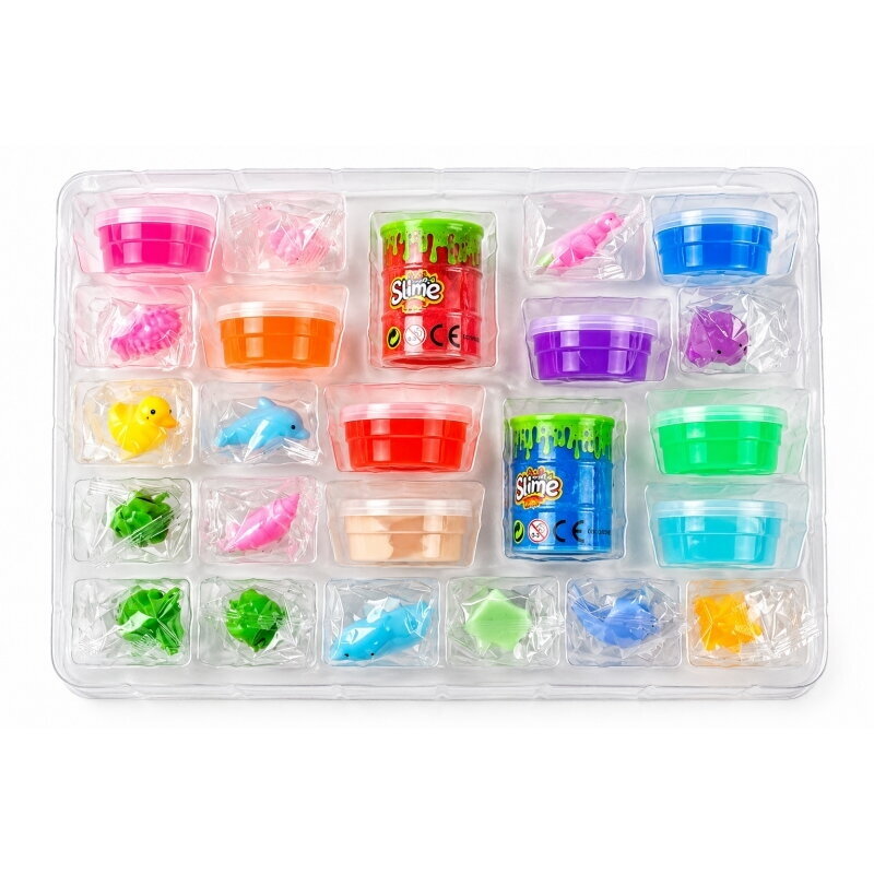 „Magic Smile“ Advento kalendorius – 24 Squishy, Slime ir sensorinės staigmenos 3